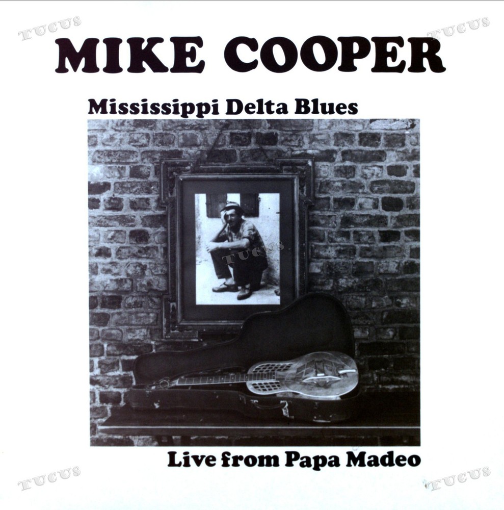 Mike Cooper – Mississippi Delta Blues Germany LP 1982 (VG+/VG) ‚.*