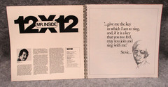 Inside 12X12, In Store Programmer No. 3 Record Store Promotional catalog LP
