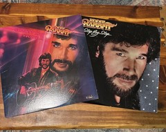 Eddie Rabbit Greatest Hits Vol. II W1-23925 & Step By Step LP Vinyl Record VG