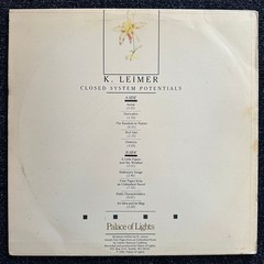 K. Leimer Closed System Potentials Vinyl LP 1981 Palace Of Lights Electronic