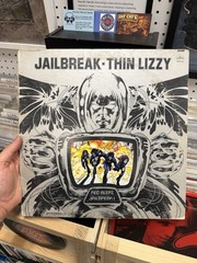 Thin Lizzy Jailbreak 1976 Mercury SRM-1-1081 LP VG Vinyl Record