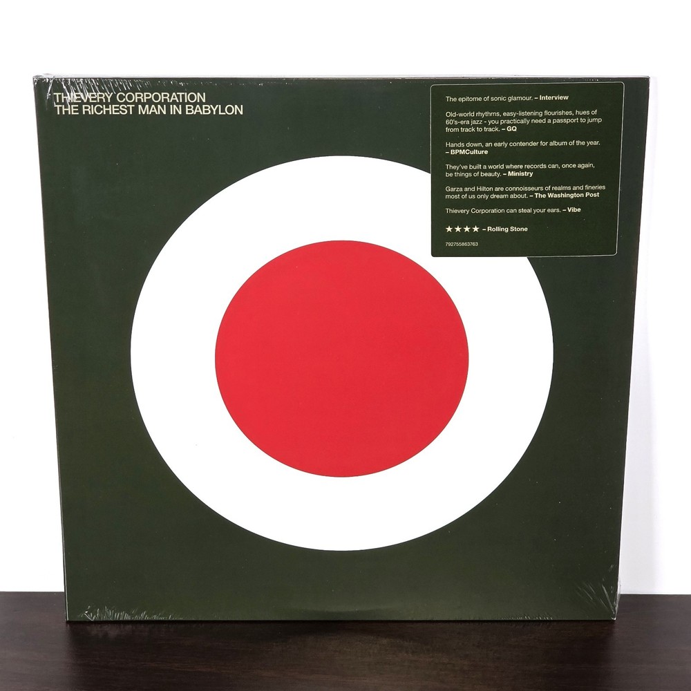 THIEVERY CORPORATION The Richest Man In Babylon 2LP Limited Edition Double Vinyl