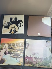 5 Vinyl LP Lot Led Zeppelin III IV Houses Holy Presence II 70s Hard Classic Rock