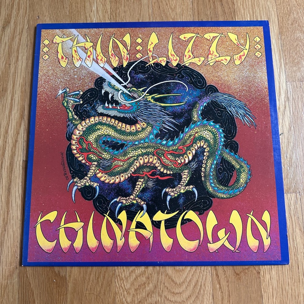 Thin Lizzy – Chinatown, 1980 LP, Warner Bros. Records – BSK 3496 M-/VG+