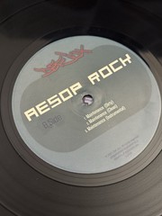 Aesop Rock “Coma”/“Maintenance” LP. 2001 Def Jux! Hip Hop