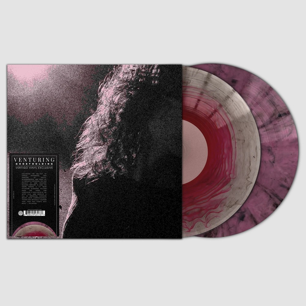 VENTURING Ghostholding Blood Stain Purple Smoke 2LP Vinyl Vertigo /700 IN HAND