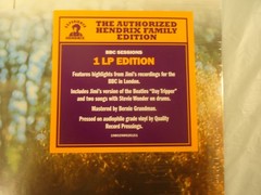 The Jimi Hendrix Experience BBC Sessions LP (2026) NEW Shrink Wrap Tear Single