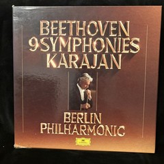 BEETHOVEN Symphonies Complete – KARAJAN, Berlin – DG ST 8LP BOX 1977