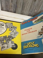 1972 Vintage Read and Hear Wonder Book & Record Puff‘ N Toot Fireman