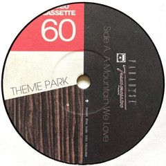 Theme Park A Mountain We Love 7″ vinyl UK Paradyse 2011 pic sleeve – un numbered