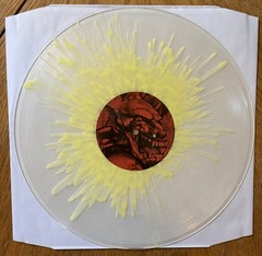 Protector – Leviathan’s Desire Clear w/Yellow Splatter Reissue 2016 w/Poster