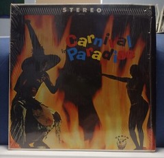CARNIVAL IN PARADISE Chippy Chipman Junkanoo Drums 1962 CARIB LP shrink EXOTICA