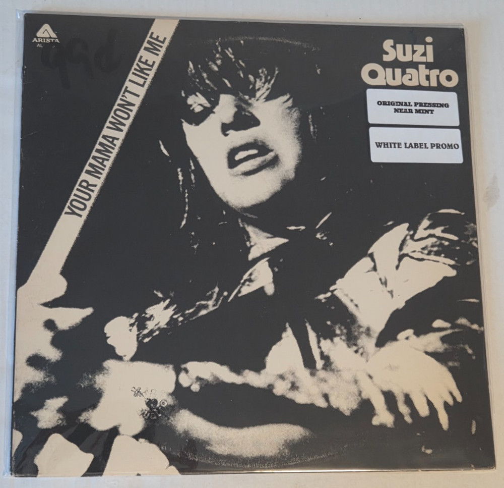Suzi Quatro – Your Mama Won’t Like Me – 1975 White Label Promo LP Arista AL 4035