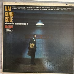 Nat King Cole Where Did Everyone Go? Capitol High-Fidelity 12″ Vinyl LP W-1859