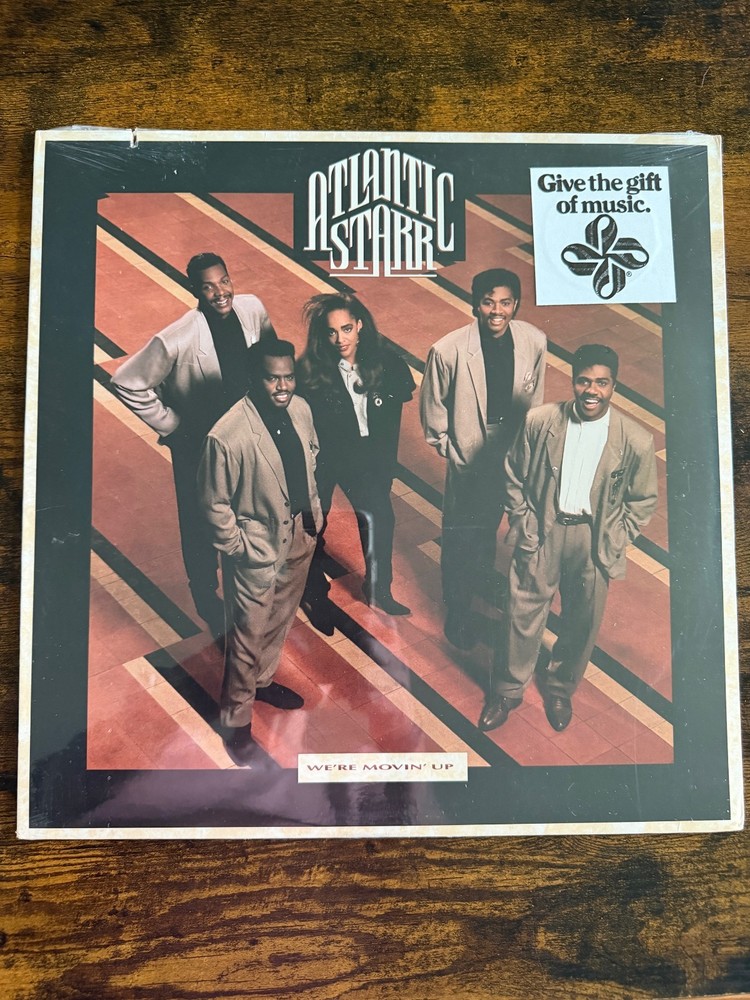 ATLANTIC STARR We’re Movin Up ORIGINAL SEALED NEW Vinyl LP (notched)