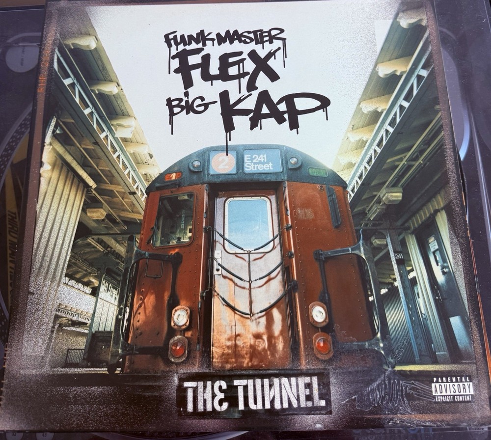 Funkmaster Flex & Big Kap The Tunnel Def Jam 12″ Vinyl 2LP Parental Advisory