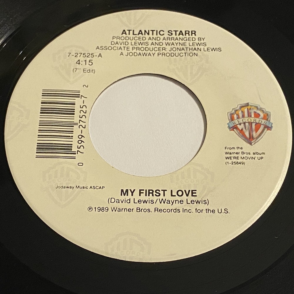 Atlantic Starr: My First Love (7″ Edit) 45 – Warner Bros. – Modern Soul