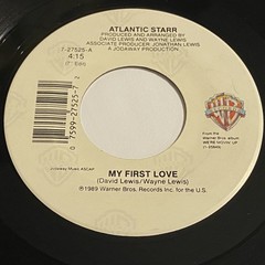 Atlantic Starr: My First Love (7″ Edit) 45 – Warner Bros. – Modern Soul