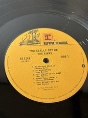 Kinks – You Really Got Me Tri-Color Reprise 1964 6143 LP
