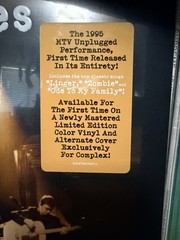 The Cranberries MTV Unplugged LE LP Alabaster White Vinyl Embossed MINT