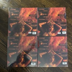TS Life Of A Showgirl 4 Vinyls Magenta, Transparent, Orange Metallic & Glitter