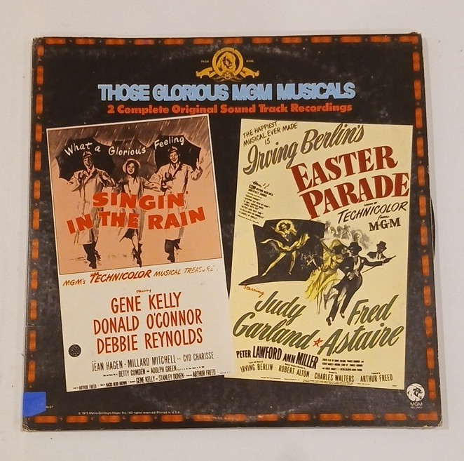 MGM Records Those Glorious MGM Musicals 12″ Black Vinyl LP Stereo