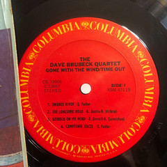 Dave Brubeck Quartet Gone With The Wind And Time Out 2x Lp in shrink w hype stic
