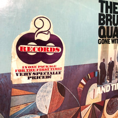 Dave Brubeck Quartet Gone With The Wind And Time Out 2x Lp in shrink w hype stic
