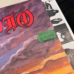 (EX) DIO „Holy Diver“ 1983 1st GERMAN Press Vinyl LP Heavy Metal MERCURY OIS