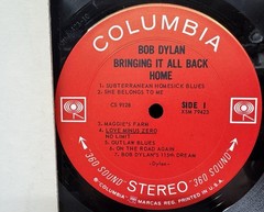 Bob Dylan Bringing It All Back Home NM Vinyl LP 1965 CS 9128 2 Eye Label 1C READ