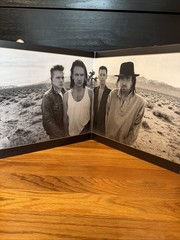 U2 THE JOSHUA TREE 1987 VINYL 2LP RECORD + LYRIC BOOKLET Reissue Unsealed