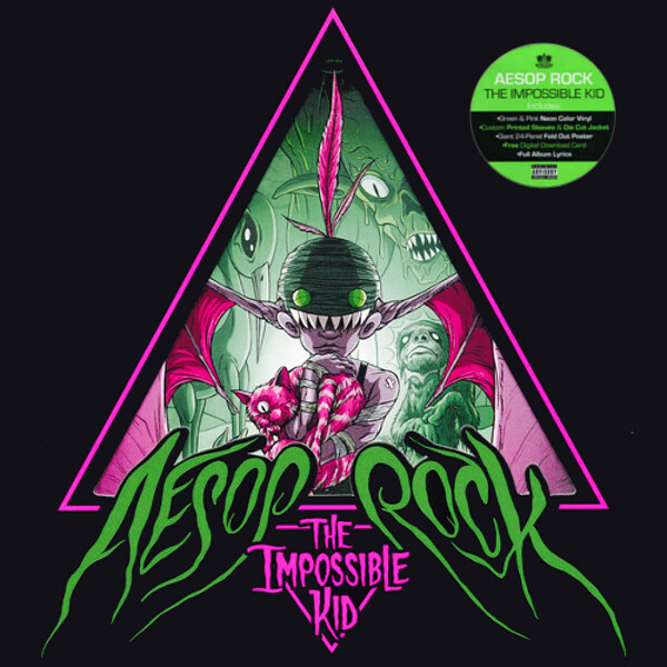 Aesop Rock – The Impossible Kid (LP, Gre + LP, Pin + Album) (Mint (M))