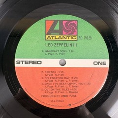 LED ZEPPELIN III LP – PRESSWELL Gatefold/Pinwheel ‚So Mote Be It’ in MATRIX