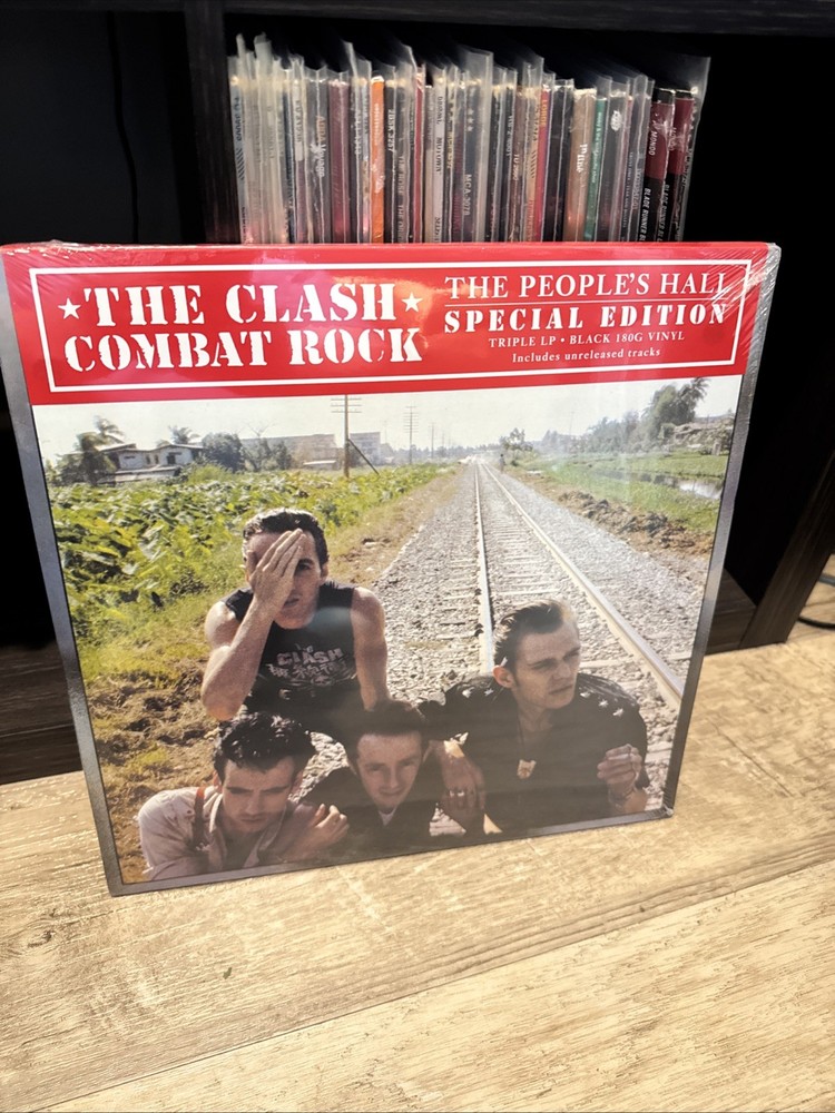 The Clash Combat Rock People’s Hall New & Sealed Triple Vinyl LP