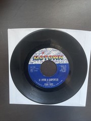 The Four Tops If I Were A Carpenter / Wonderful Baby US Motown 45 1968 141