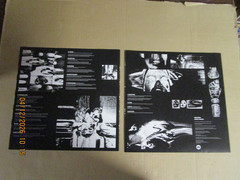DANNY BROWN Atrocity Exhibition SIGNED BLACK LP Used! 2016 Warp Records UK