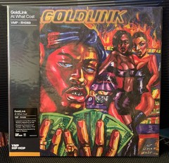 GoldLink – At What Cost – 2 x LP – Blue & Orange Galaxy Vinyl – VMP