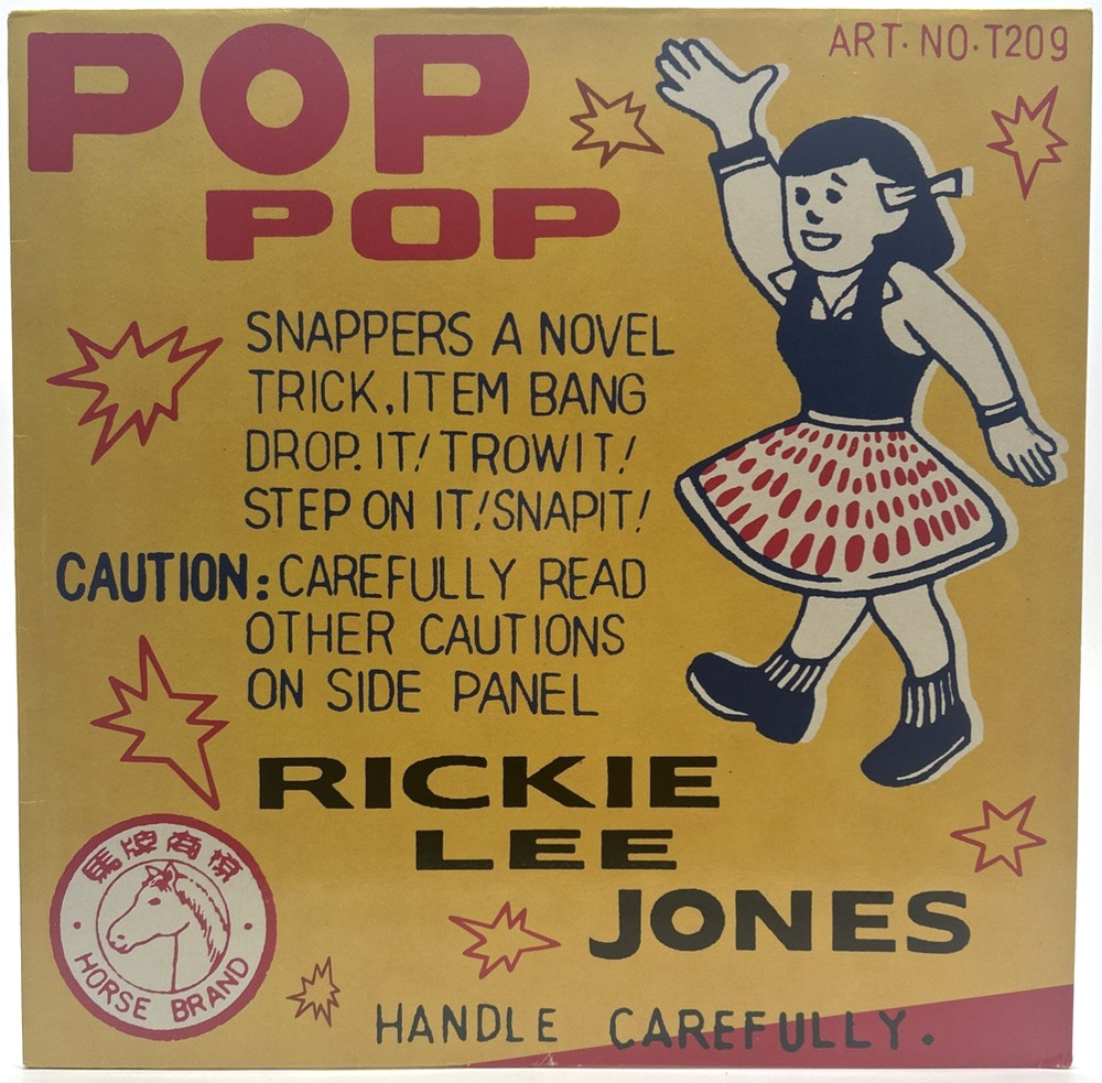 RICKIE LEE JONES „Pop Pop“ LP 1991 Geffen Records – GEF 24426 German Press