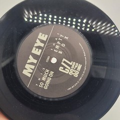 MY EYE PS EMPTY BOX SO MUCH GOING ON ROCK GRUNGE 7″