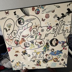 Led Zeppelin Led Zeppelin III Atlantic Rock 12″ Vinyl LP Gatefold Sleeve