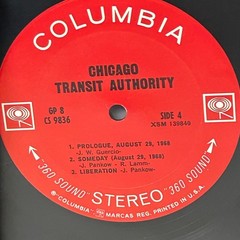 EX+ 1st Press CHICAGO TRANSIT AUTHORITY 1 vintage 1969 GATEFOLD GP8 VINYL CTA LP