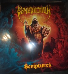 Benediction – Scriptures 12″ vinyl lp death metal thrash pioneers hellbastard