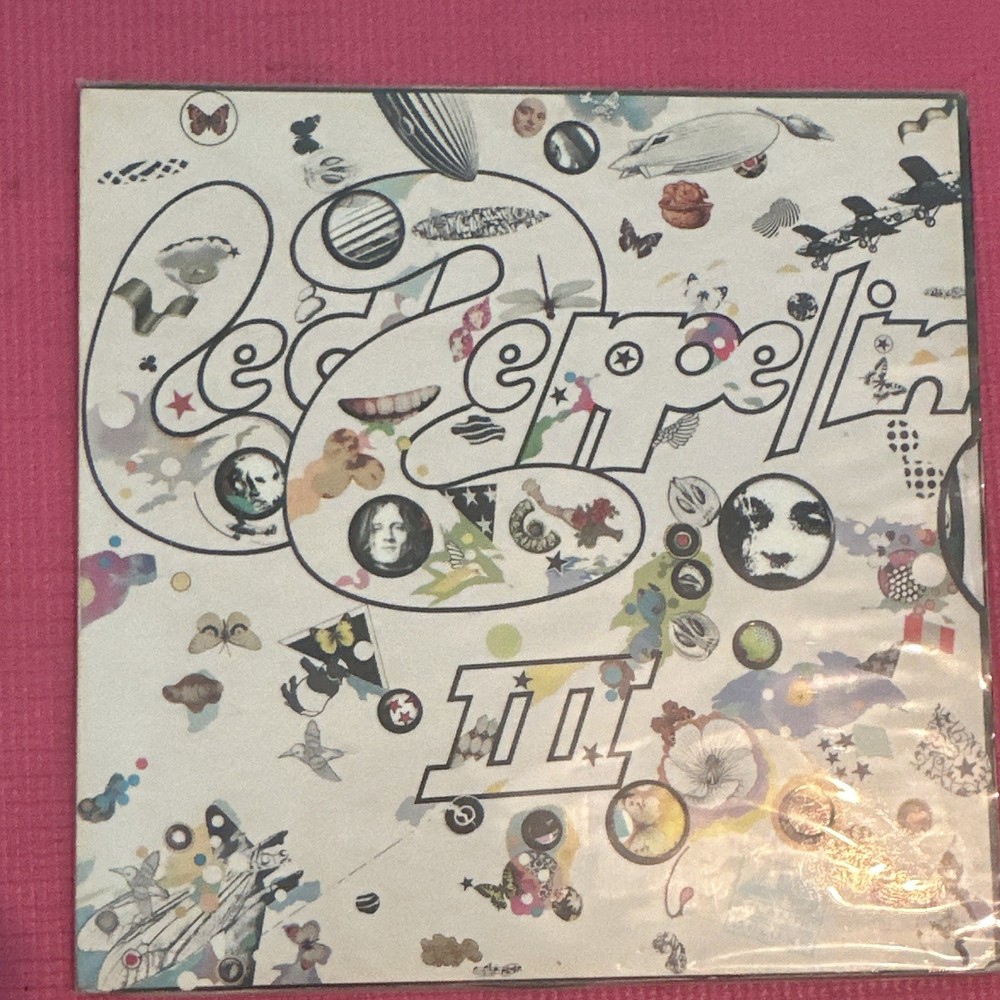 Led Zeppelin Red Plum Led Zeppelin III Atlantic 2401-002 12″ first pressing