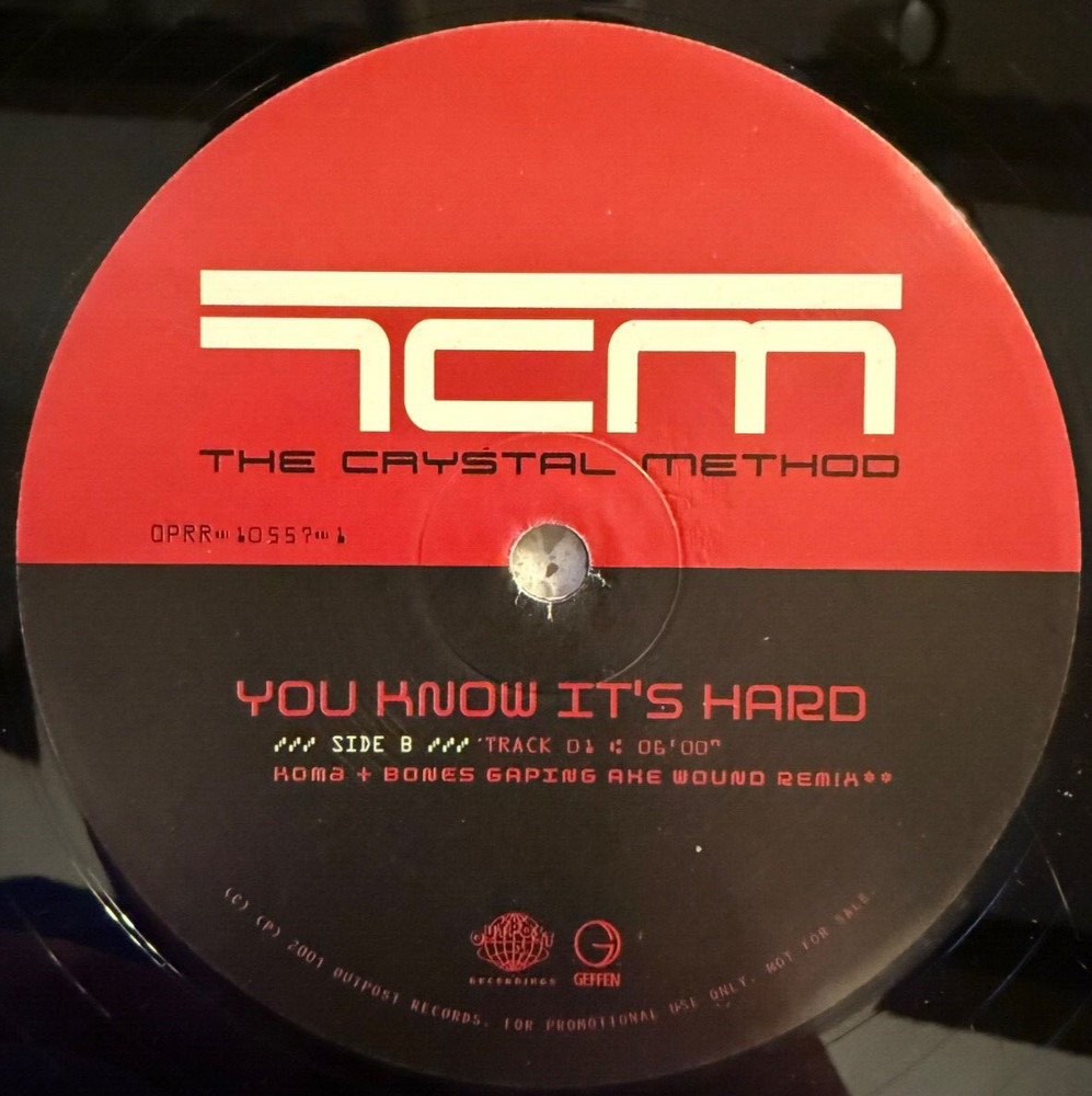 The Crystal Method – You Know It’s Hard