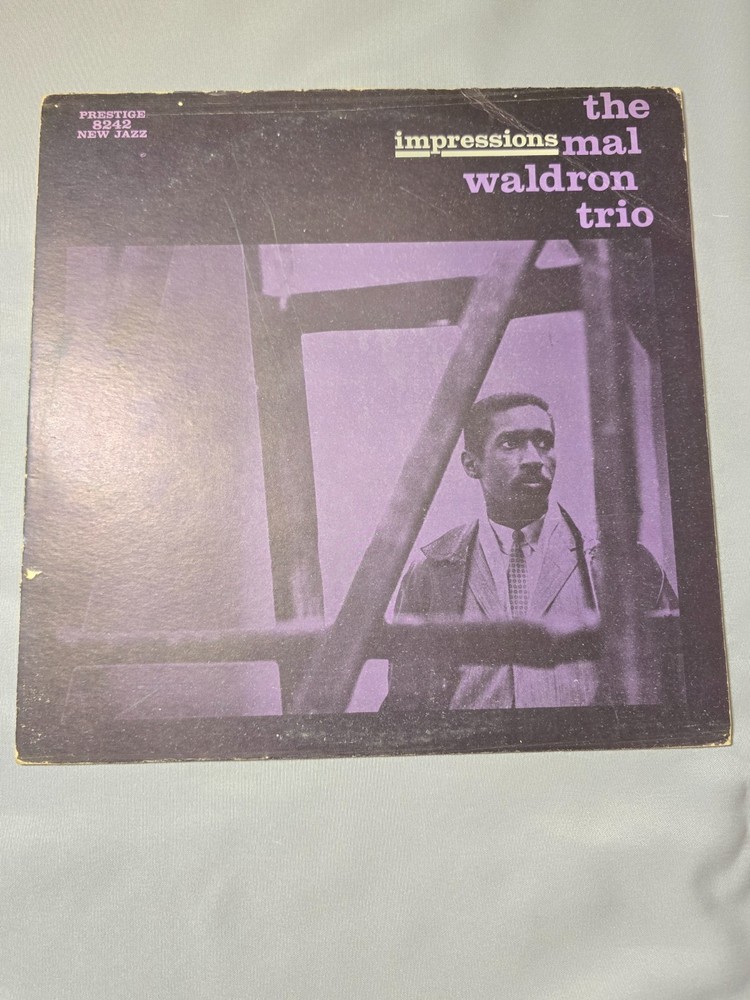 MAL WALDRON TRIO Impressions LP New Jazz NJLP 8242 Purple Label RVG Mono Jazz