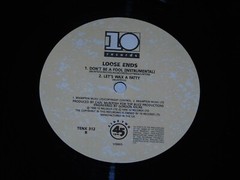 LOOSE ENDS – Don’t Be A Fool – 1990 UK 3-track 12″ Vinyl Single