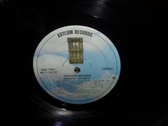 JACKSON BROWNE RUNNING ON EMPTY LP ASYLUM 6E-113 SP VG+