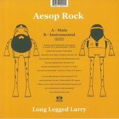 Aesop Rock – Long Legged Larry (7″) (Green)