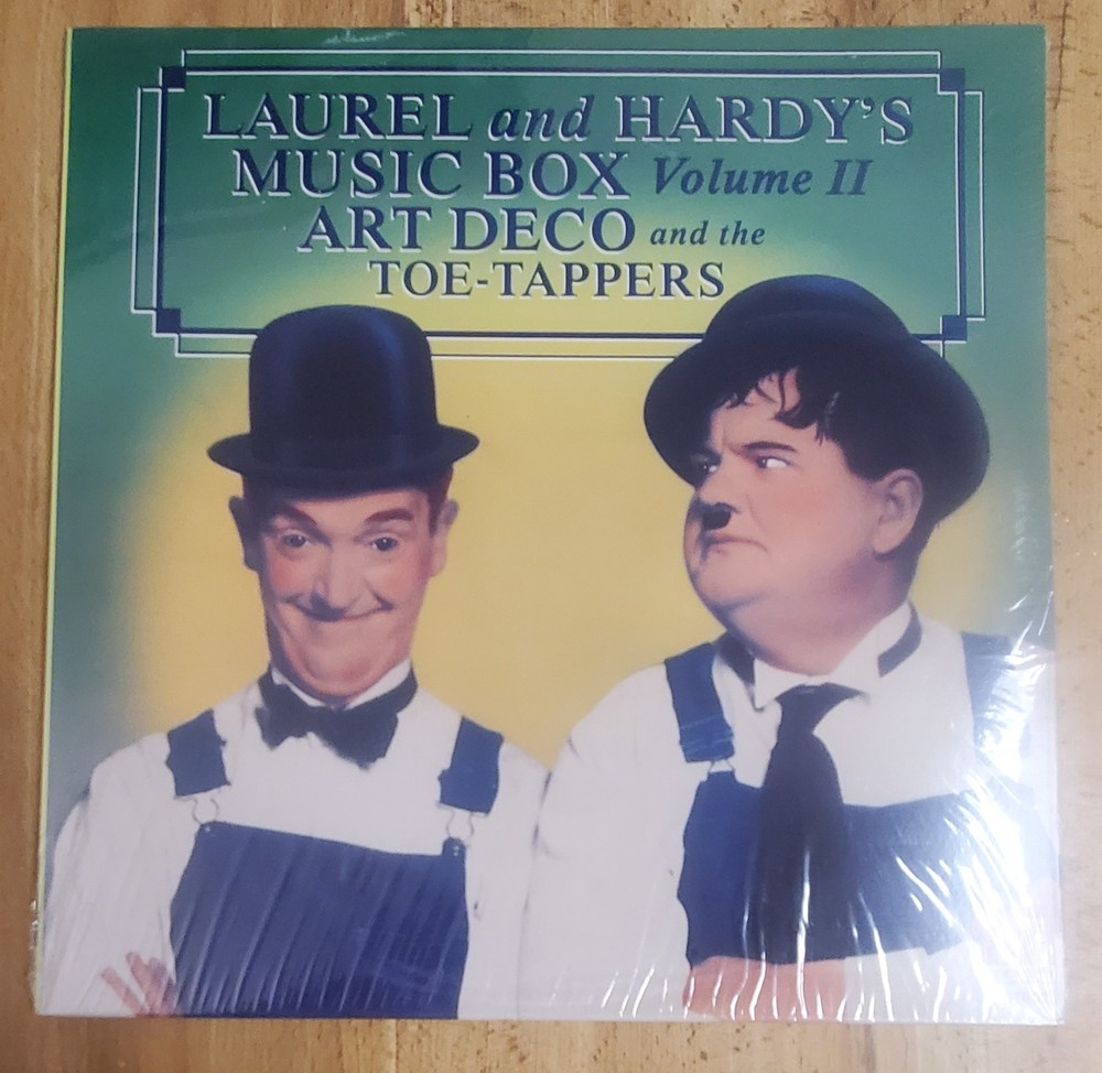 Laurel & Hardys Music Box Volume II Art Deco and the Toe Tappers Record Vinyl LP
