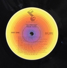 Four Tops – At The Top – 1978 ABC AA-1092 Soul Funk Vinyl LP Record Album SHRINK